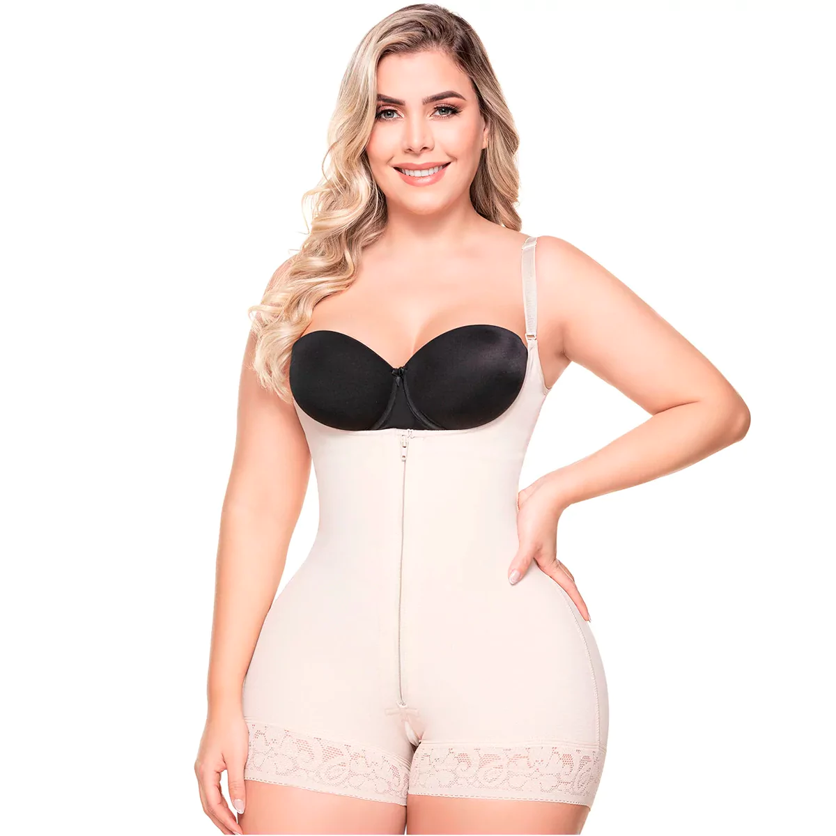 TR096 Butt Lifter Bodysuit – medium compression shapewear with tummy control and natural butt lift